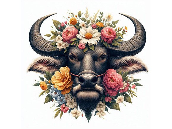A Painting of a Bull with Flowers: Strategic Visual Assets for Brand Differentiation