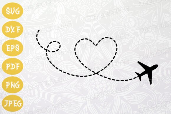 Airplane Love Loop Flight Path SVG: A Practical Guide for Crafters and Designers