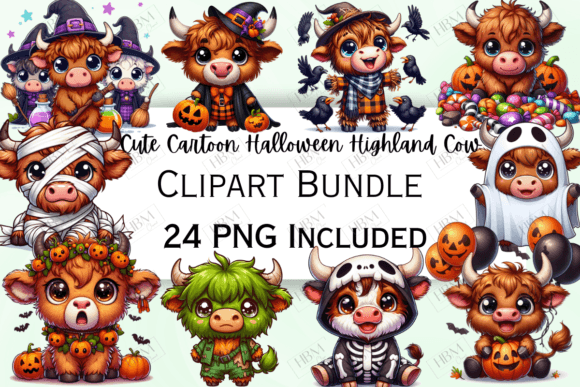 Cute Cartoon Halloween Highland Cows: A Practical Guide to Whimsical Seasonal Design Assets