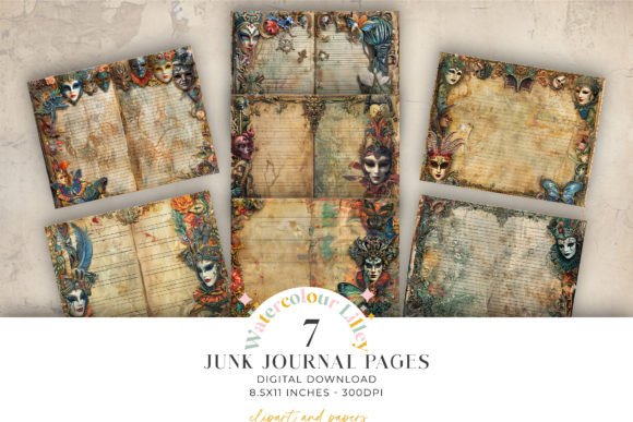 Exploring the Creative Potential of Mask Junk Journal Paper