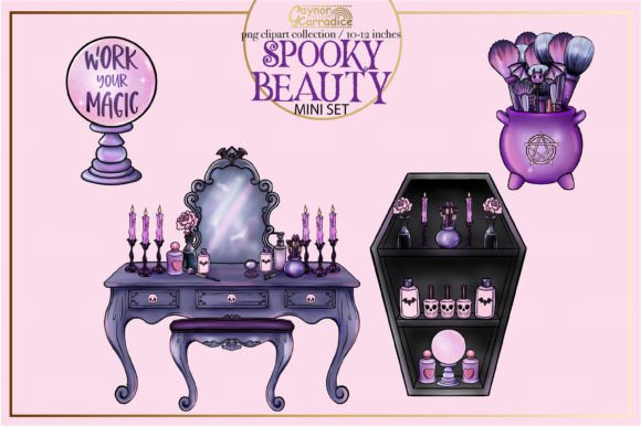 Spooky Beauty Clipart Guide