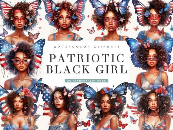 Understanding the Value of Fantasy Patriotic Black Girl Clipart for Creative Projects