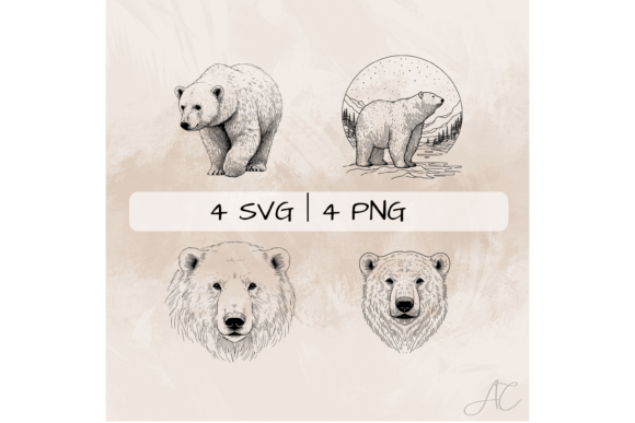 Unlock Creativity with a Polar Bear SVG Bundle